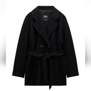 🆕️ Zara Oversized Belted Blazer